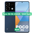 Xiaomi PocoPhone Poco X6 5G Versão Global | Smartphone 5G , ROM Global , Câmera 64MP , Carregador 67W