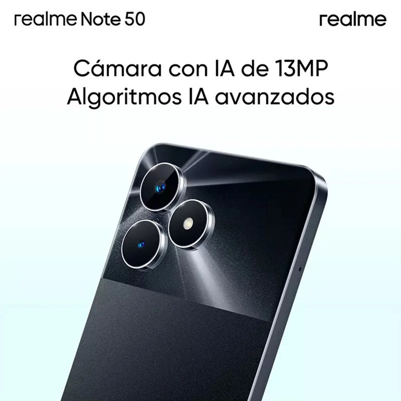 Realme Note 50 Smartphone 6.74''3+64GB 90Hz Display 5000mAh Ultra Slim 13MP AI Camera Celular Poderoso